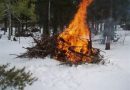 Slash Pile Burning