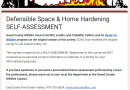 New Defensible Space & Home Hardening Self-Assessment Survey